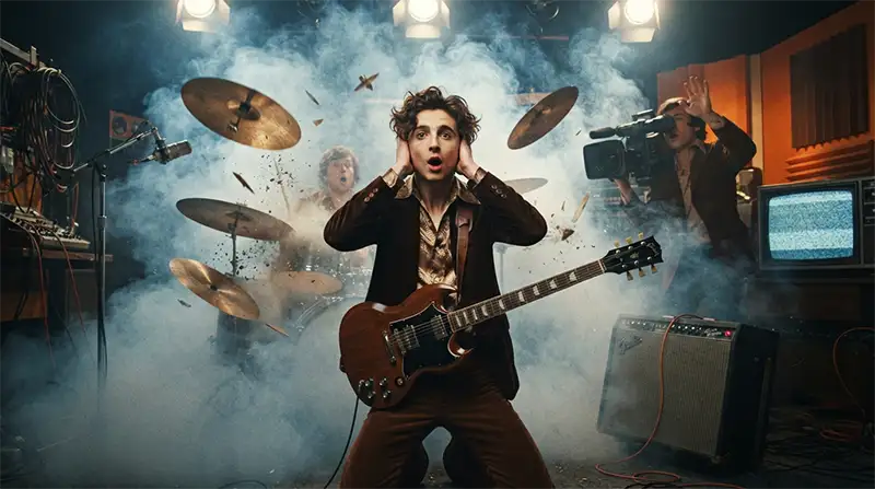 Caos y humo tras la explosión de la batería de The Who en televisión nacional