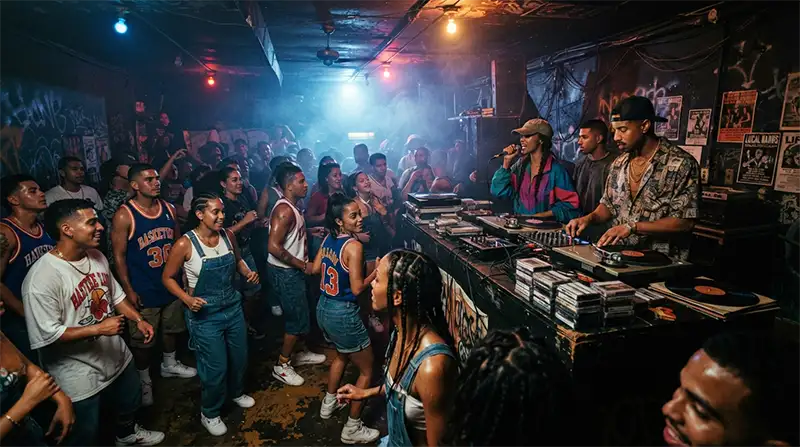 Una escena underground de San Juan en los años noventa representa el nacimiento del movimiento reguetón.
