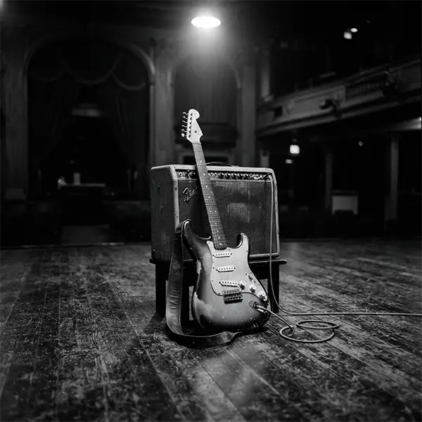 Elementos icónicos de la historia del rock en directo para la trivia de las giras de The Who.