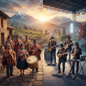 Músicos andinos tradicionales y contemporáneos representan el debate entre conservar y evolucionar la música andina.