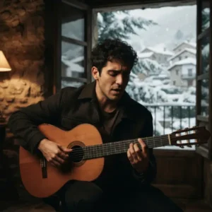 Guitarricadelafuente interpreta “La Nieve”, canción creada para la película La bola negra.